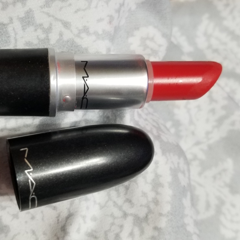 MAC Scarlet Ibis lipstick